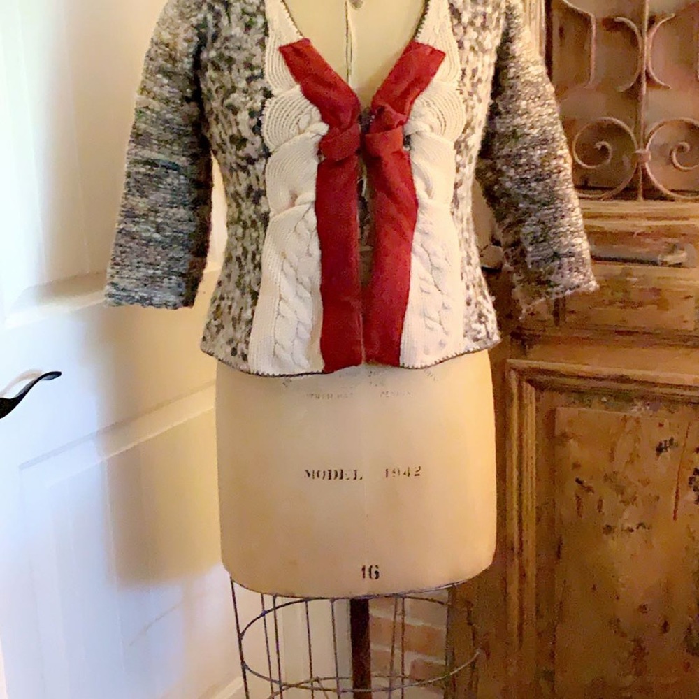 Anthropologie Field and Flower Sweater